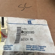 Genuine OEM GM ACDelco Escalade Rear Door Jamb Switch 1997-2000 15693389 NOS