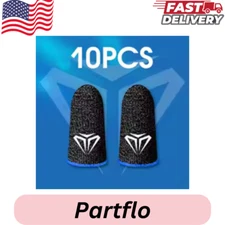10 Pcs Screen PUBG Gaming Finger Sleeve Game Controller Mobile Sweatproof Gloves
