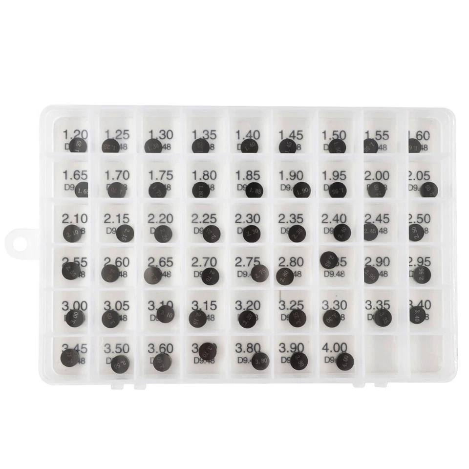 Cuñas de válvula de 9,48 mm 52 piezas para Honda CRF450R TRX450R Suzuki LTZ400 Quadsport Z400 Foto 2 de 3