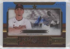 2023 Topps Five Star Pentamerous Penmanship Blue 3/15 Andres Gimenez Auto 13lw