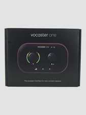 Focusrite Vocaster One USB-C Audio Interface Untested 