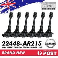 6 Ignition Coil 22448-AR215 For Infiniti Q45 FX45 M45 4.5L V8 VK45DE 22448-AR210