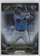2020 Topps Triple Threads Onyx 40/50 Yoshi Tsutsugo #6 0nr3
