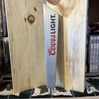 Coors Light Aluminum 12”- 3-Sided Beer Tap Handle Made W/Recycled Cans — photo 3