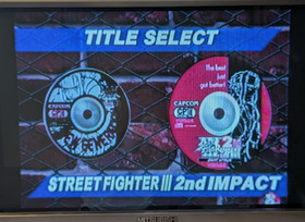 Street Fighter 3 W Impact with Obi/Spine Card - Dreamcast Japan CIB - Tested