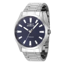 INVICTA 47517  T-22 SOLID TITANIUM CASE AND BRACELET
