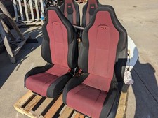 Driver Front Seat Cloth Manual Si Recaro Fits 22-24 Civic 757805 Driver Front Seat Cloth Manual Si Recaro Fits 22-24 Civic 757805