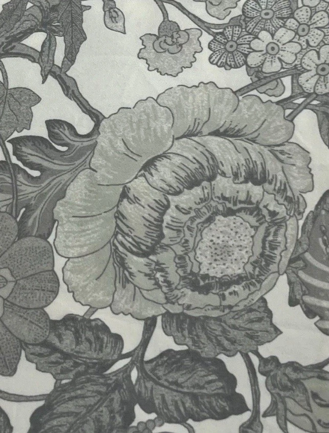 Leggings LuLaRoe OS Talla Única Raro GRIS CREMA Flor Unicornio DE COLECCIÓN Peonía SUAVES Foto 2 de 4