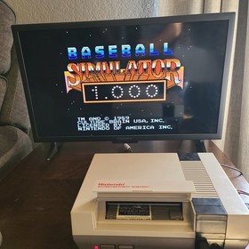 Baseball Simulator Nintendo NES Cartridge Only AD Tested - (See Pics)