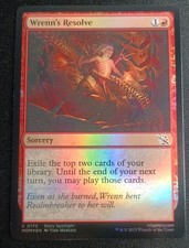 MTG March of the Machine - Wrenn's Resolve - Foil 