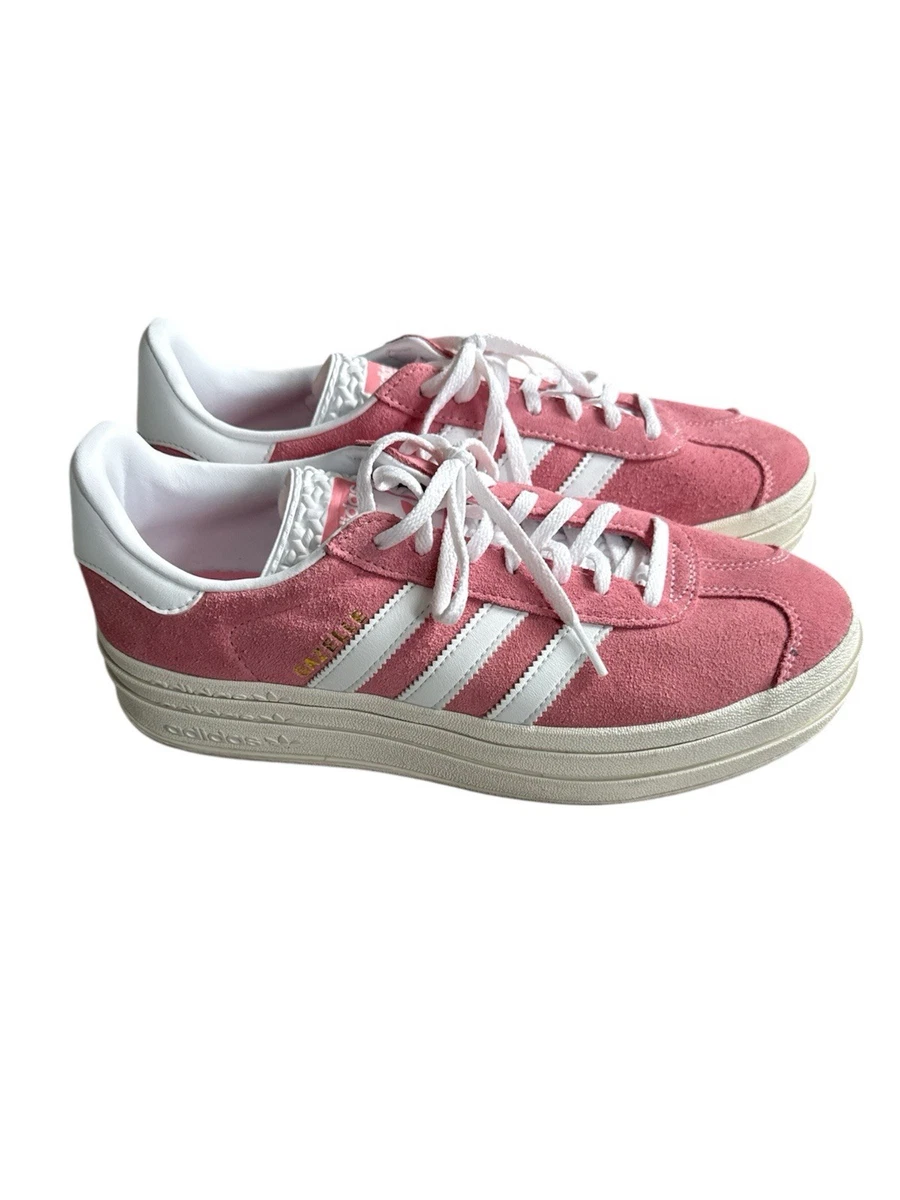 adidas gazelle silver green womens adidas Women's Originals Gazelle Bold "Clear Pink"