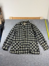 Vintage Pendleton Men's XL Virgin Wool Plaid 3 Pocket Blazer Jacket
