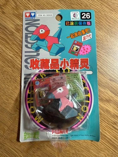 POKEMON TOMY PORYGON FIGURE POCKET MONSTERS #26 AULDEY NEW U.S.