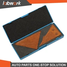 Labwork Angle Blocks 45 45 90 Degree 30 60 90 Degree Hardened Steel 4 Hole 2 Pcs