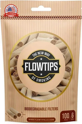 #ad Unbleached Biodegradable Organic Raw Filter Tips 6mm Pre Rolled Cigarette Filt $11.36
