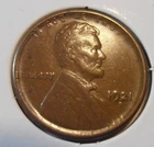1921 S Lincoln Cent, Low Mintage, EF/AU (21SUL1)