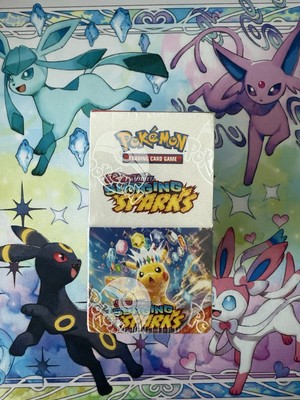 Pokemon Surging Sparks Half Booster Box Sealed New - UK Exclusive