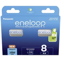 8Er Multipack Eneloop Eneloop HR06 Mignon (Aa)-Akku Nimh 2000 Mah 1.2 V 8 St.
