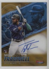 2021 Bowman's Best of Gold Refractor 26/50 Taylor Trammell #B21-TT Auto 0hv6