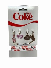 Target Diet Coke Graphic Charms Shoe Laces Beverage Themed Bow Heart Gift