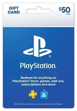 Sony Playstation Store $50 Psn Gift Card - Ps5 Ps4 Ps3.gift | Ebay