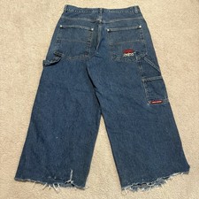 Early 00s JNCO Crown Y2K Baggy Wide Leg Jeans size 33