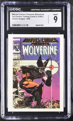 1991 Wolverine 1st Covers Marvel Comics Presents Card #48 CGC 9 MINT