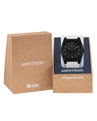 Armitron Watch Reef Black And White Unisex