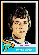 Wayne Merrick 1974-75 Topps #66