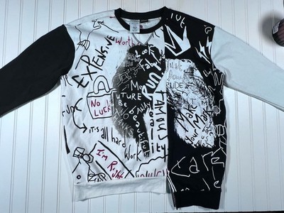 Her Universe Disney Cruella Sweatshirt S Graphic Graffiti Pullover Rare