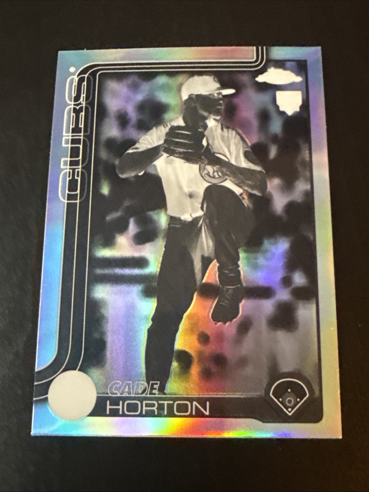 2025 Topps Chrome Update Series - Cade Horton #USC63 Negative Refractor (RC)