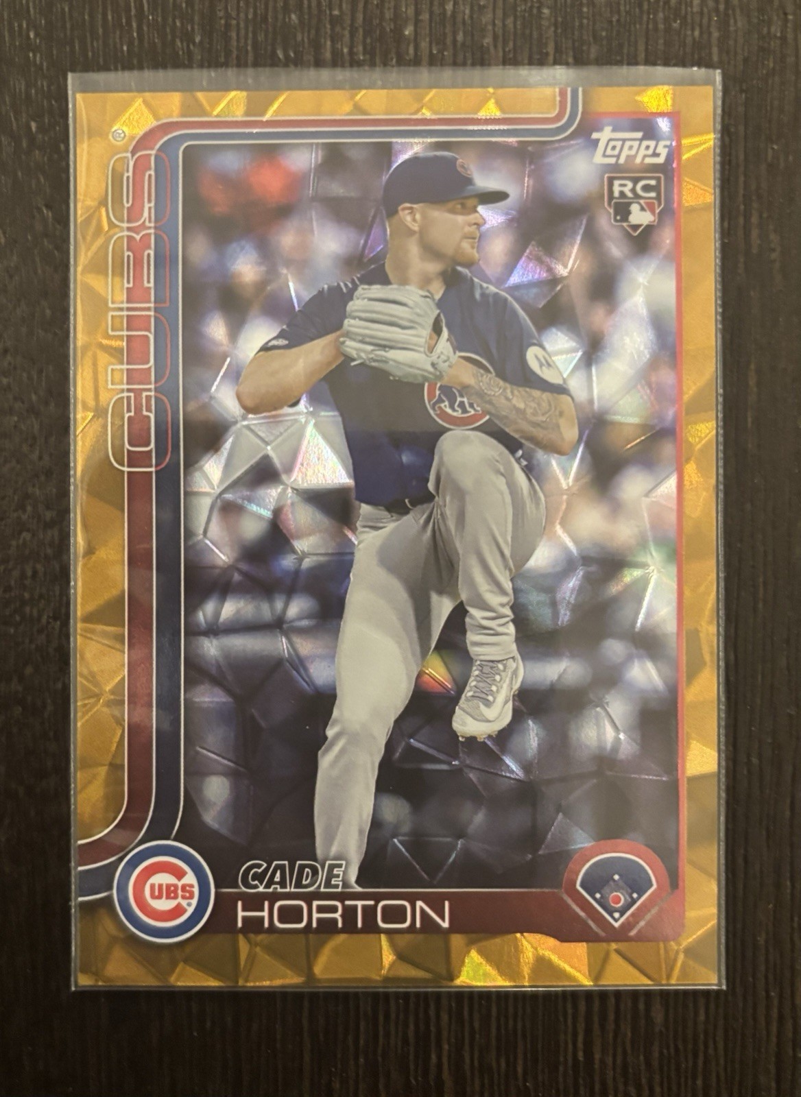 2025 Topps Update Series - Cade Horton #US140 Gold Diamante Foil (RC) /50