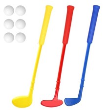 Plastic Mini Golf Clubs for Toddlers,Kids Golf Clubs Plastic Golf Clubs
