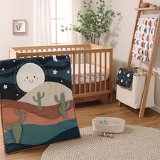5 Piece Baby Crib Bedding Set for Boys  Girls - Newborn, Infant  Toddler Nu...