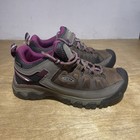 Keen Targhee III WP Brown Pink Waterproof Leather Hiking Shoes Size 6.5 Women’s