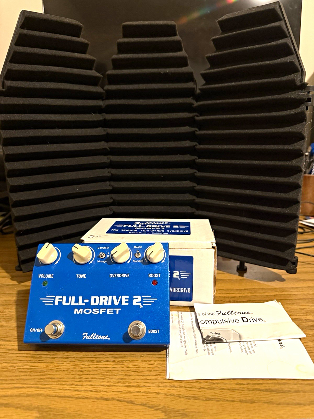 Fulltone Full-Drive 2 MOSFET Analog Overdrive/Boost Pedal FD2-Mos Electric