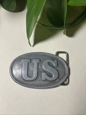 Vintage Venturn NYC U.S. Civil War Union Infantry Soldier Belt Buckle