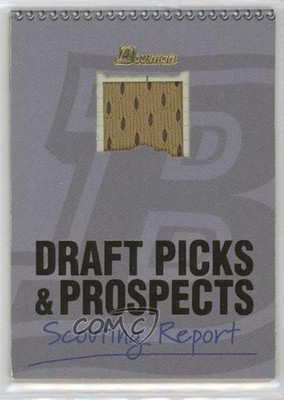 2002 Bowman Draft All-Star Futures Scouting Report Gerardo Garcia #FOF-GG fm0