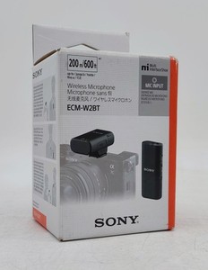 Sony ECM-W2BT Wireless Bluetooth Microphone For Sony Digital Cameras