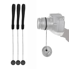 Lens Cap Keeper Holder with String - Pack of 3 - Brand New   Ships from Canada