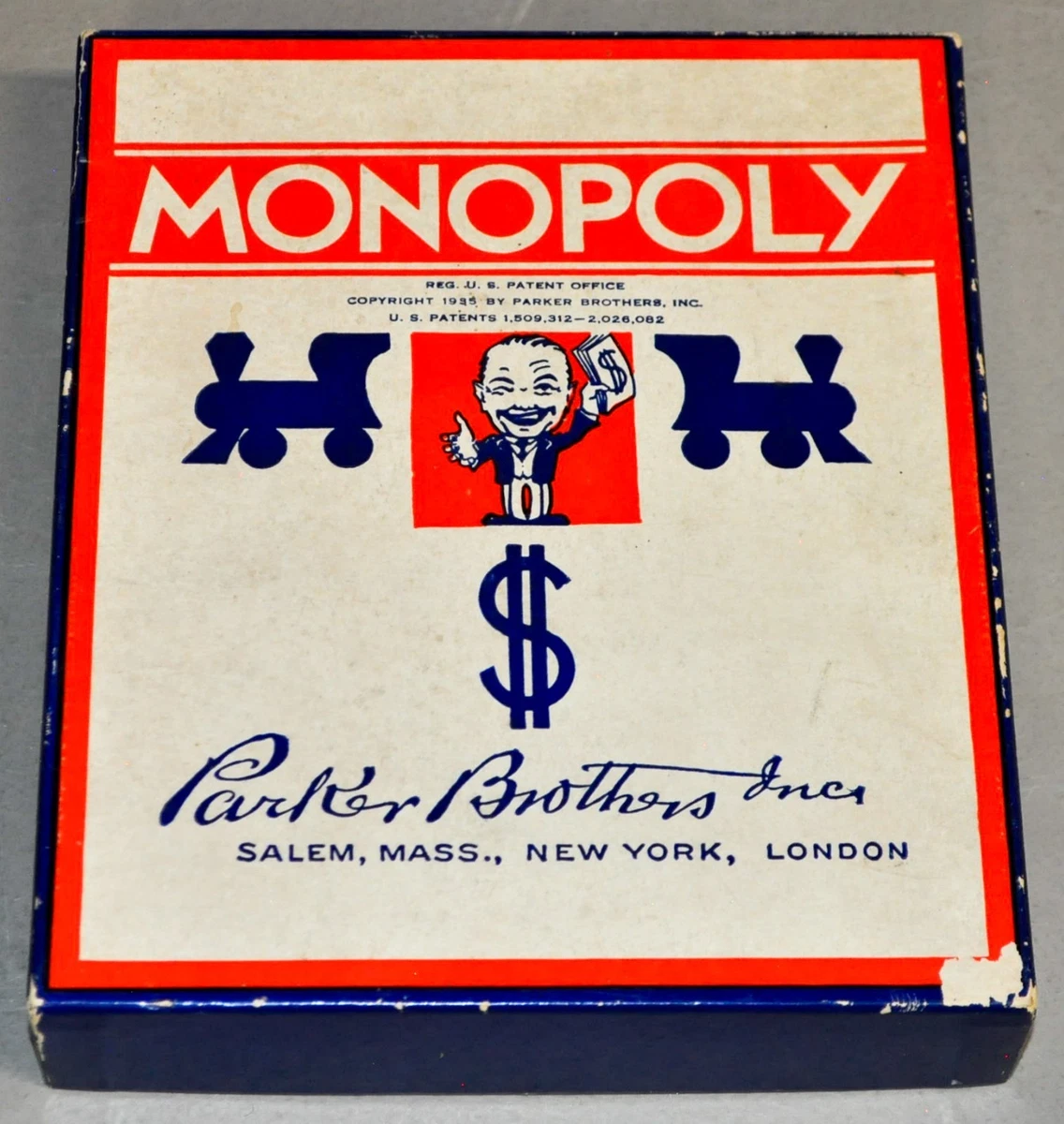 Finance Monopoly 1935 Year Vintage Manufacture Board & Traditional
