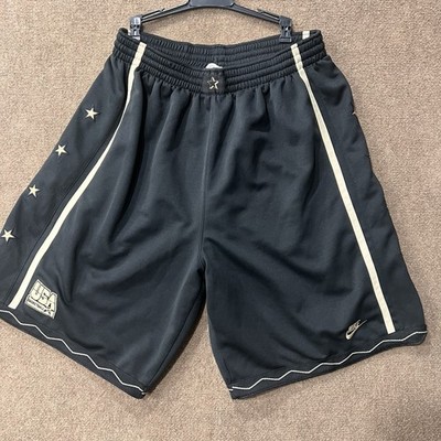 希少 レア 90s NIKE USA BASKETBALL ジョーダン 60cm Nike Team USA Basketball Shorts Mens XL Black Gold Vintage 90s