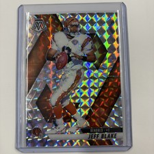 2025 Panini Mosaic #127 Jeff Blake Silver Mosaic Cincinnati Bengals