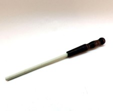 Very Fine Grit Ceramic Sharpening Stick - Ergonomic 12" Brown Tool Sharpener