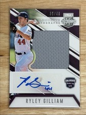 2017 Panini Elite Extra USA Collegiate National Silhouette Silver Ryley Gilliam