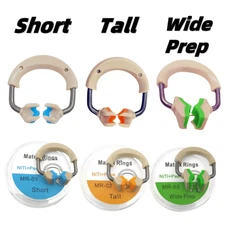 Dental Matrix Bands Ring Sectional Matrice Clamp 3D Separator Fit for Garrison