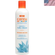 10 fl oz Weightless Smooth Curl Cream: Moisturizing for All Hair Types