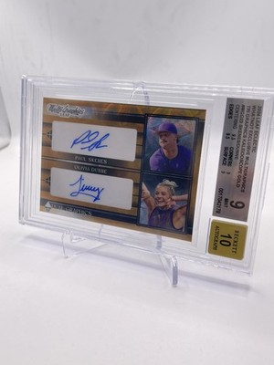 2024 Leaf Eclectic Paul Skenes Olivia Dunne 1/1 Gold BGS 9 AUTO 10 Autographed