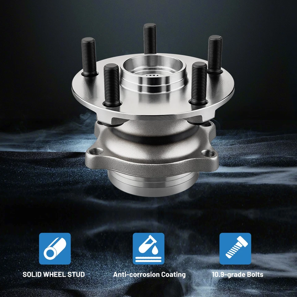 Conjunto de par de cojinetes y bujes de rueda trasera para Subaru WRX 2015-2019 2,0 L 512536 Foto 3 de 4