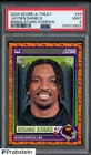 2024 Score-A-Treat Rising Stars Pumpkin #26 Jayden Daniels RC Rookie PSA 9 MINT